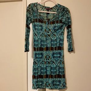 Custo Barcelona vintage 90’s- Y2k dress 3/4 sleeve #tithing #donation #palestine